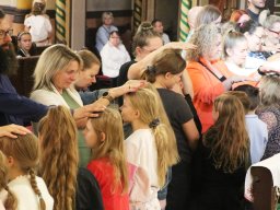 Rozpoczęcie przygotowania do I Komunii Świętej i poświęcenie darów dzieci komunijnych, 21.09.2025